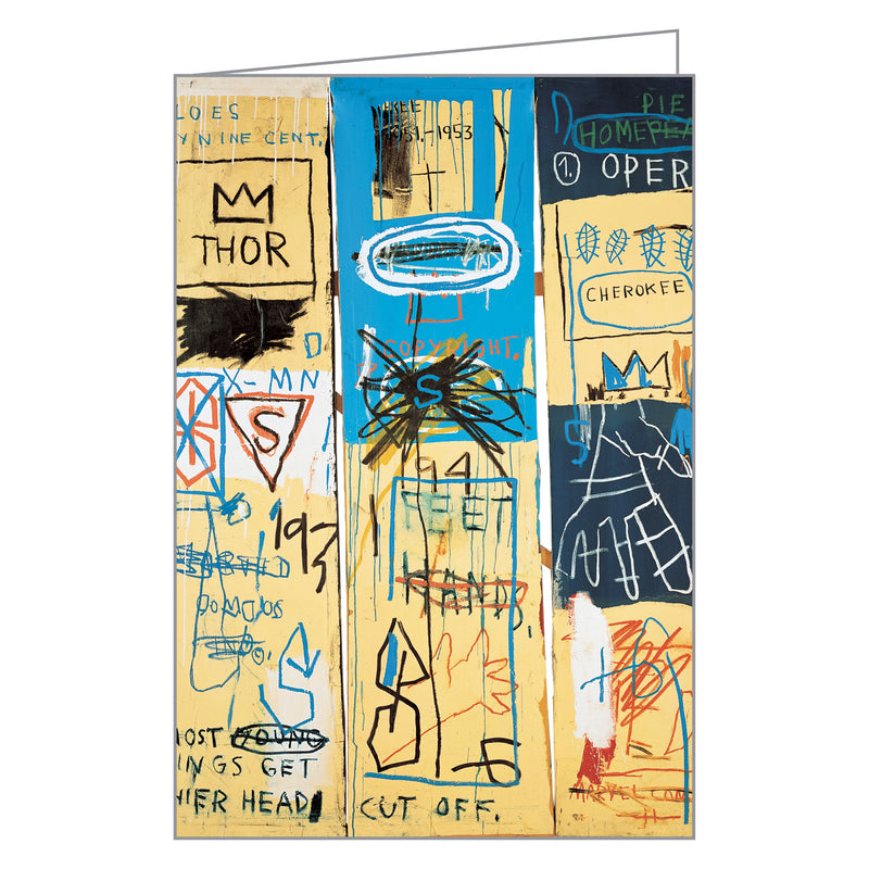 Basquiat Fliptop Notecard Box