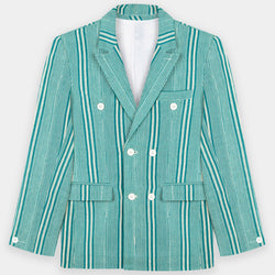 Baba Jacket Green Turquoise