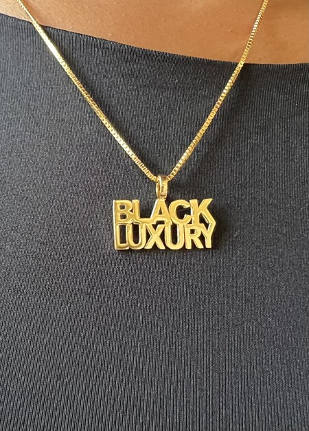 Made by Malyia Black Luxury Pendant