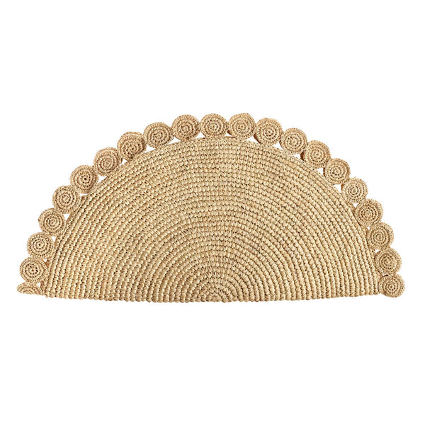 Naomi Handwoven Sun Clutch