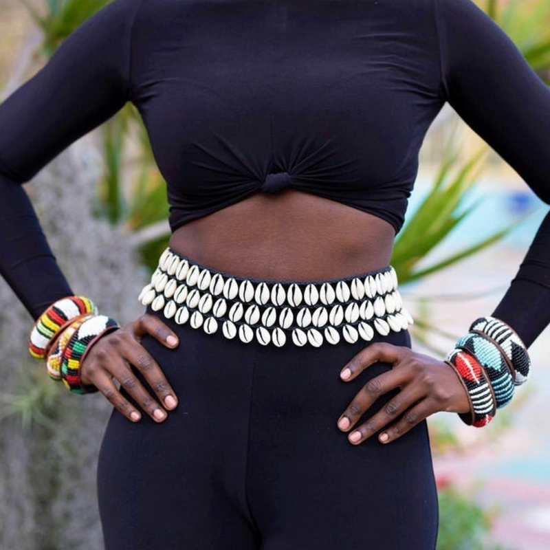 Neneh Cowrie Shell Belt