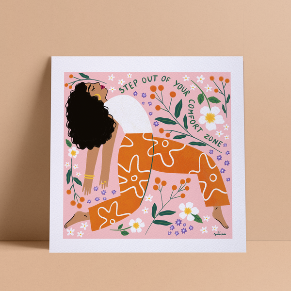 Step Out Art Print
