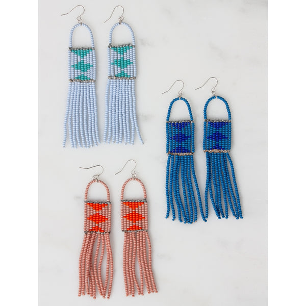 Beaded Melako Earrings