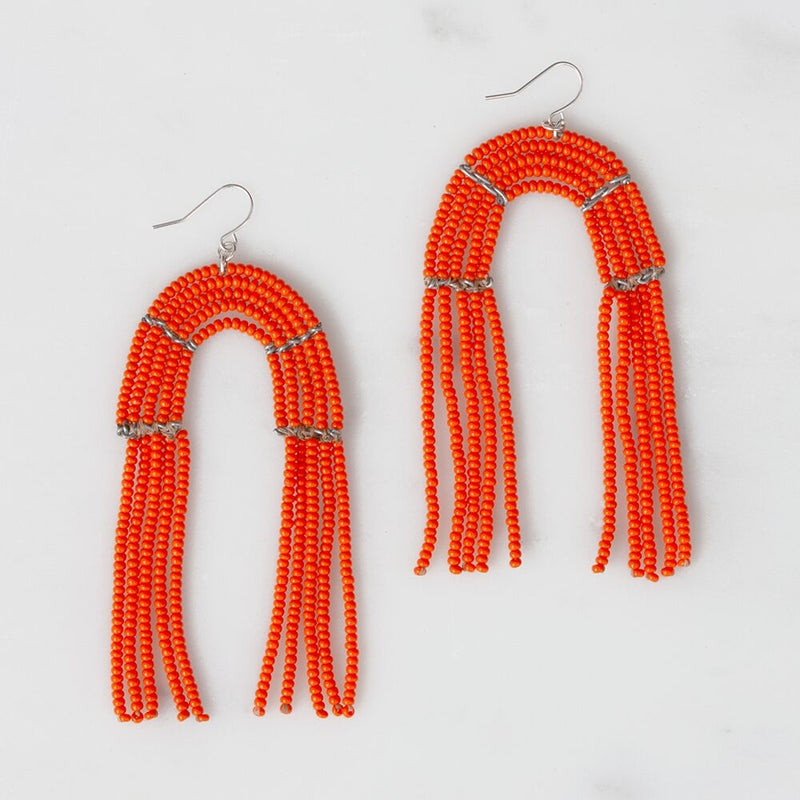 Beaded Kalama Earrings