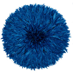 Blue 30” Juju Hat (Bamileke Headdress)