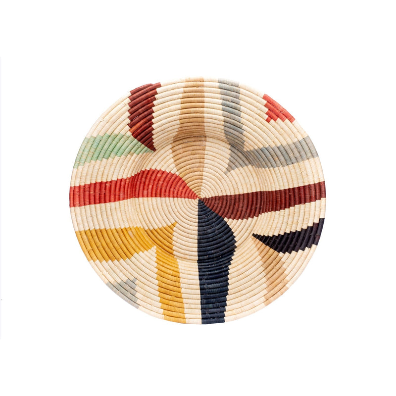 32" Jumbo Mod Annette Woven Wall Art Plate
