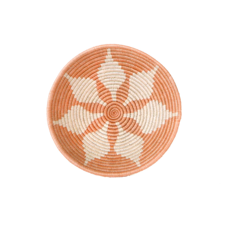 10" Medium Apricot Hope Round Basket