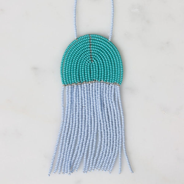 Light Blue & Turquoise Naapu Necklace