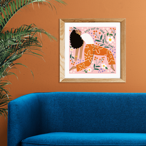Step Out Art Print
