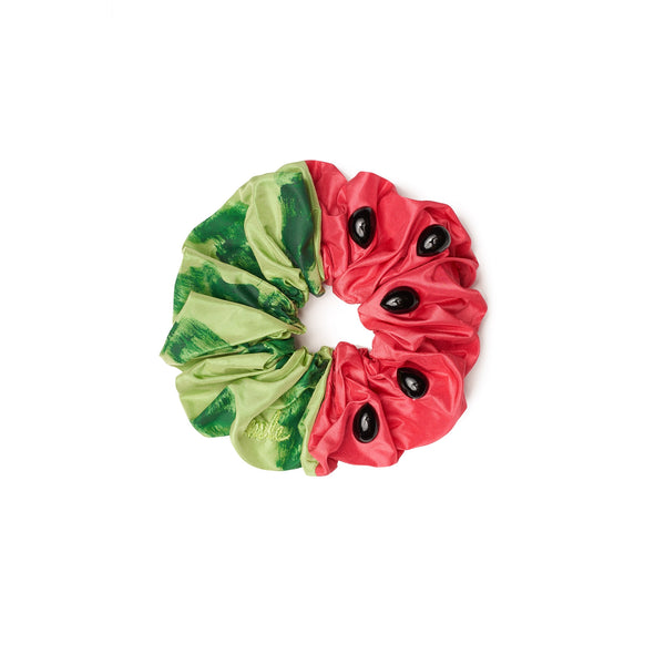 Slice Watermelon Scrunchie