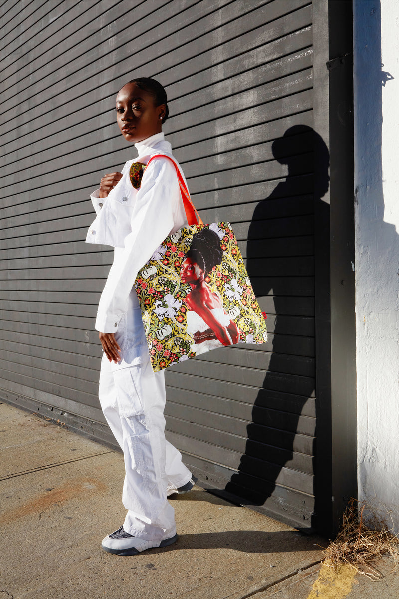 Kehinde Wiley Mrs. Waldorf Astor Canvas Tote Bag